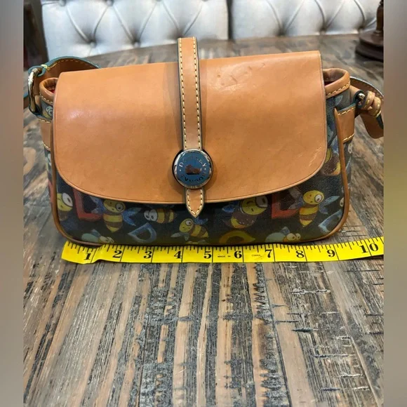 Dooney & Bourke  •Rare• Bee Mini Shatchel Bag - Picture 12 of 16